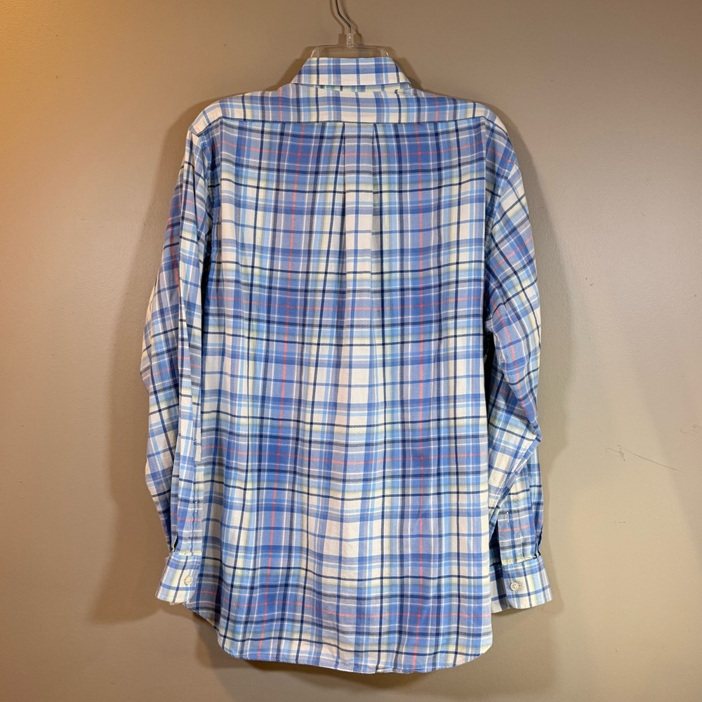 Vineyard Vines Tucker Slim Fit Button-Down L Plaid Preppy Country Club Classic - Picture 3 of 10